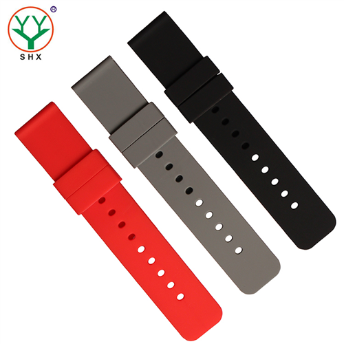 How to distinguish between the silicone strap and the plastic band?
