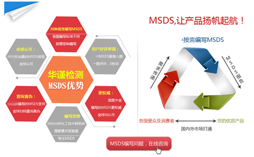 MSDS更新，MSDS编辑，MSDS认证中心