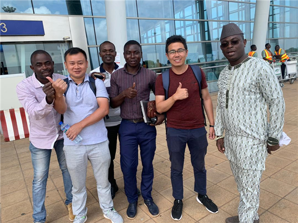 RGX goes to Togo for after-sales service