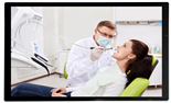 L-MAN龙曼液晶广告机应用于口腔牙科医院