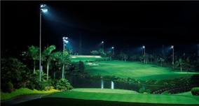 高尔夫球场认可的 LED 照明解决...