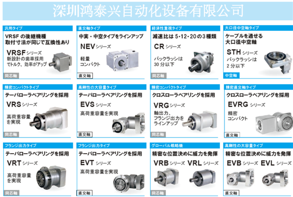 日本尼得科减速机分享选购伺服减速机的注意事项