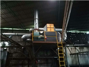 广州宝蓝工业等离子有机废气净化器天花吊装实例