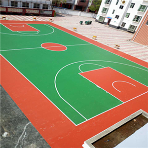 Silicon PU stadium and track of Jiangxi Ganzhou Ma Middle School