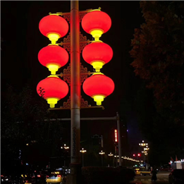 2021年中华路安装600灯笼三连串，照亮整个城市的夜晚！