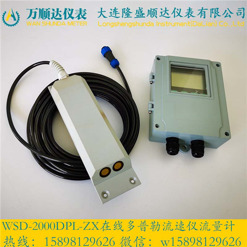 WSD-2000DPL-ZX在線多普勒流速儀流量計