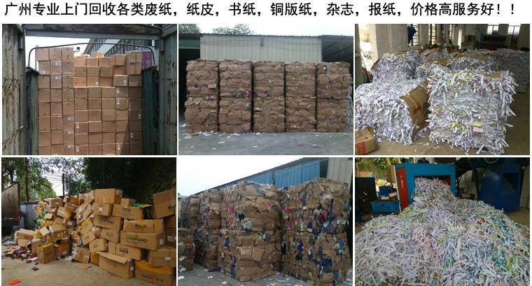 广州废纸回收价格