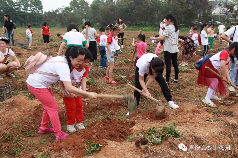 深圳光明农家乐泥巴园农场亲子科普教育