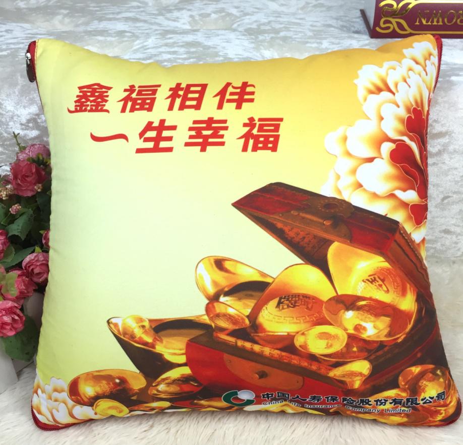 中国人寿专版抱枕
