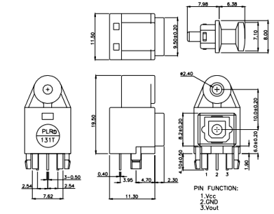 PLT135-T尺寸