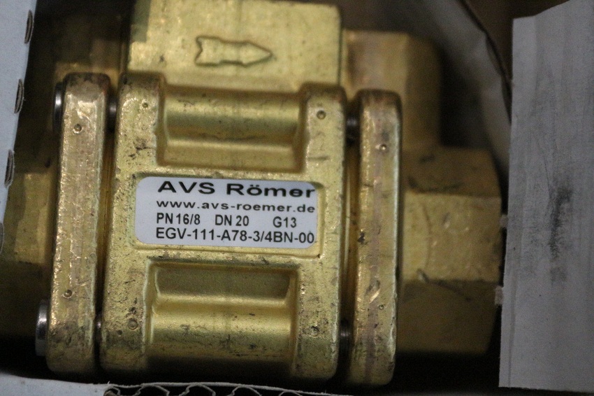 <strong>德国AVS-Romer阀EGV-111-A78-3/4BN</strong>2