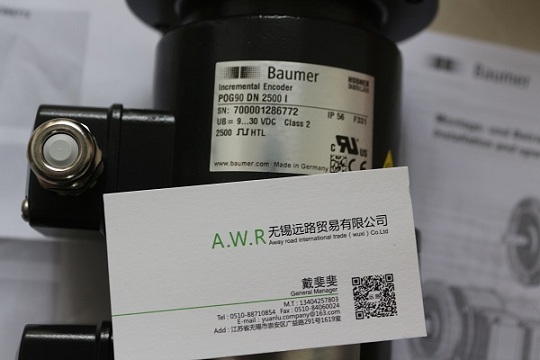瑞士堡盟BAUMER编码器、传感器3