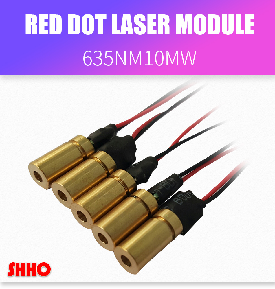 635nm10mw brass dot1