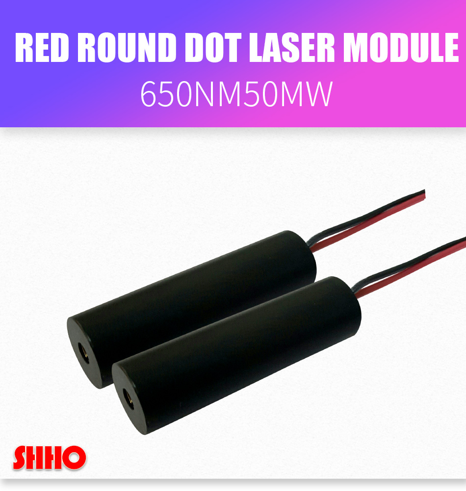 650nm50mw round dot laser1