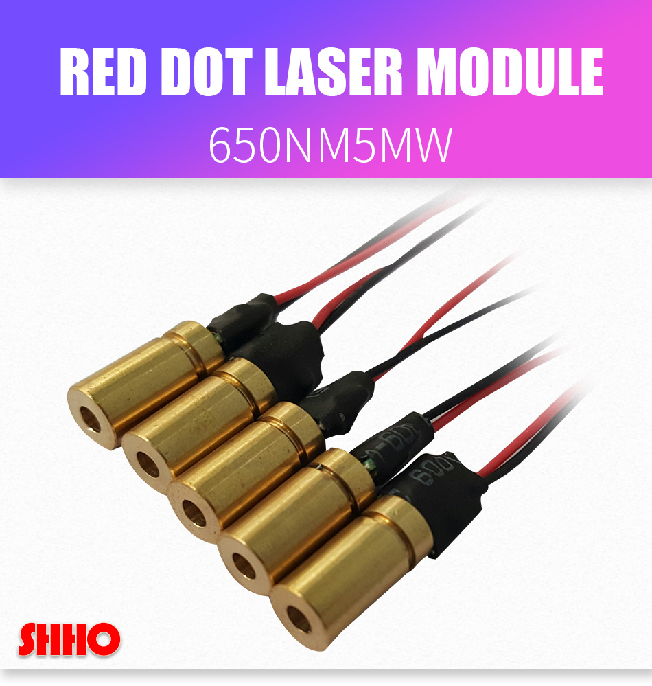 650nm5mw red dot laser module1