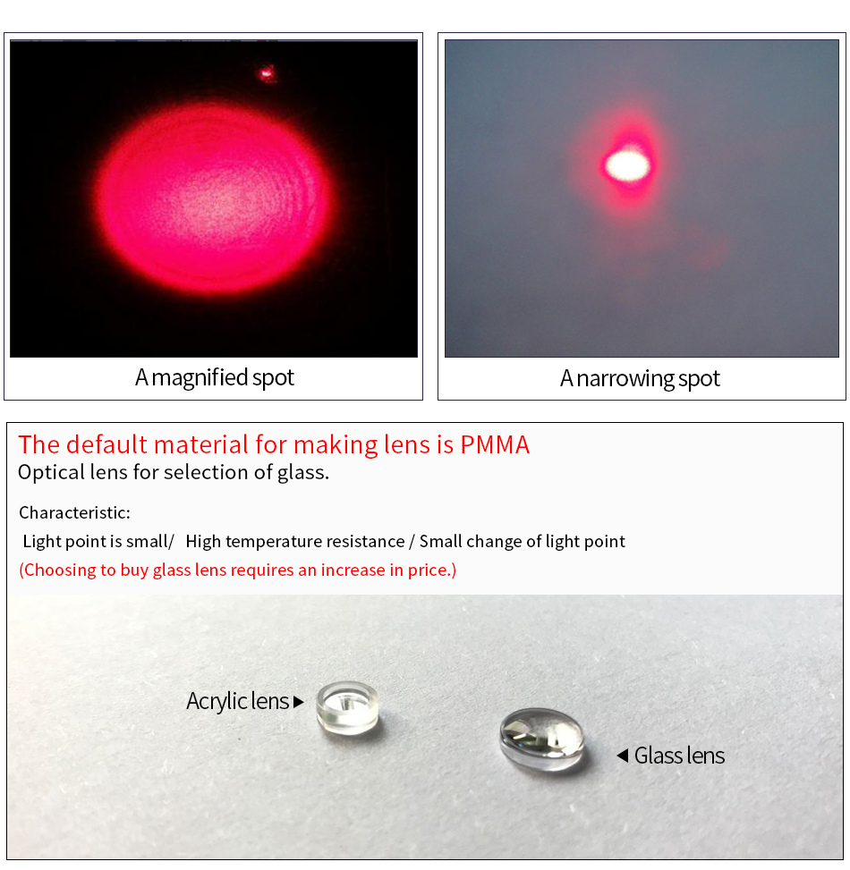 635nm10mw brass dot7