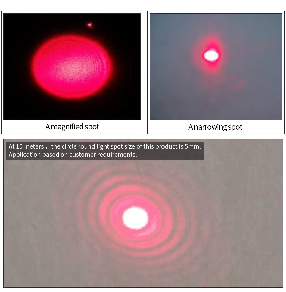 650nm50mw round dot laser7