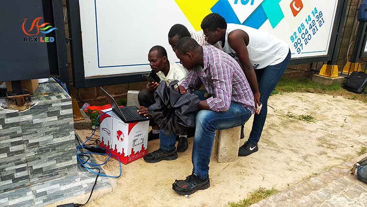 RGX goes to Togo for after-sales service