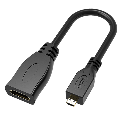 Type D to HDMI Female cable1