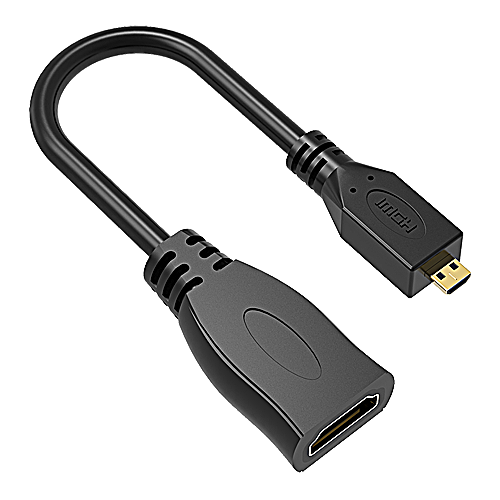 Type D to HDMI Female cable2