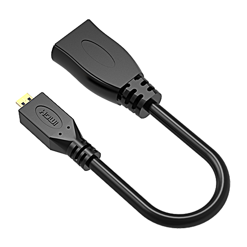 Type D to HDMI Female cable4