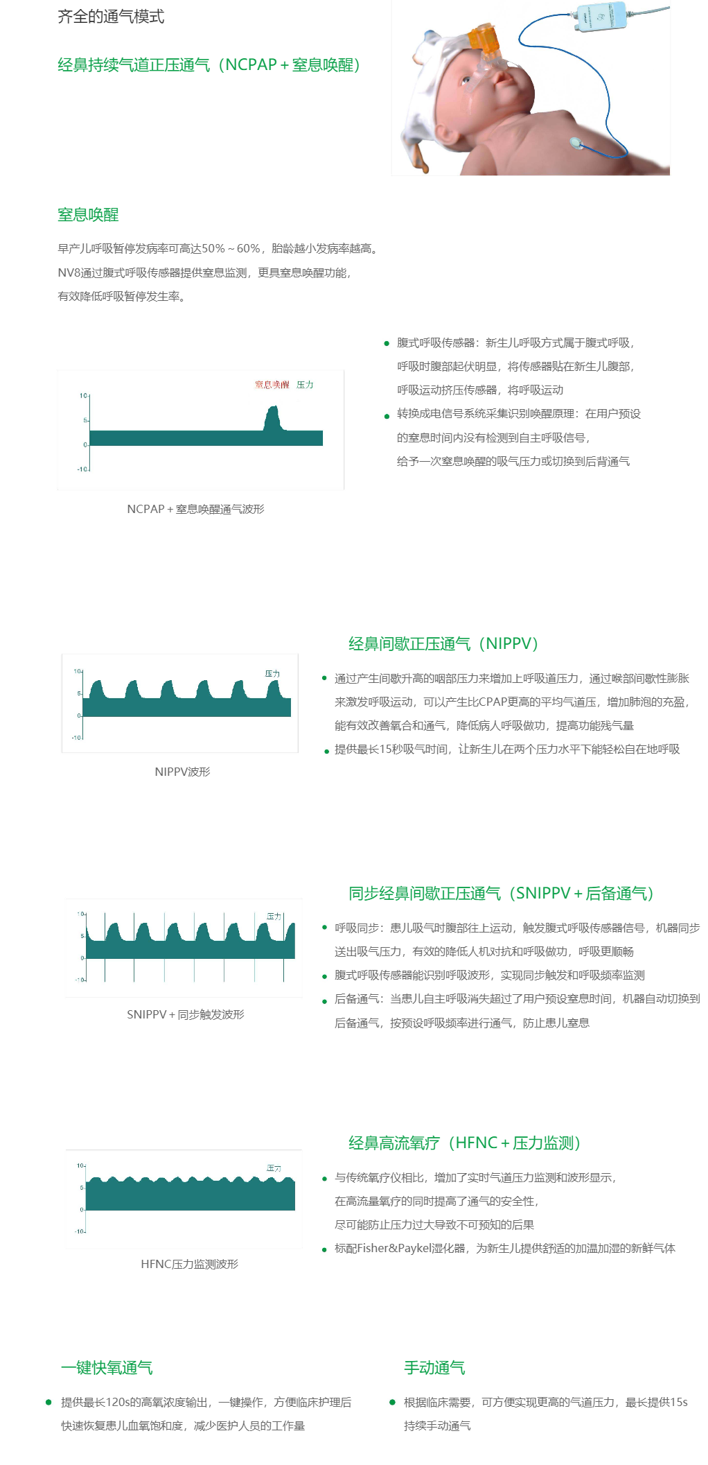 科曼nv8新生儿呼吸机