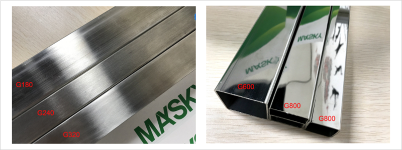 masky stainless steel square tube surface finish