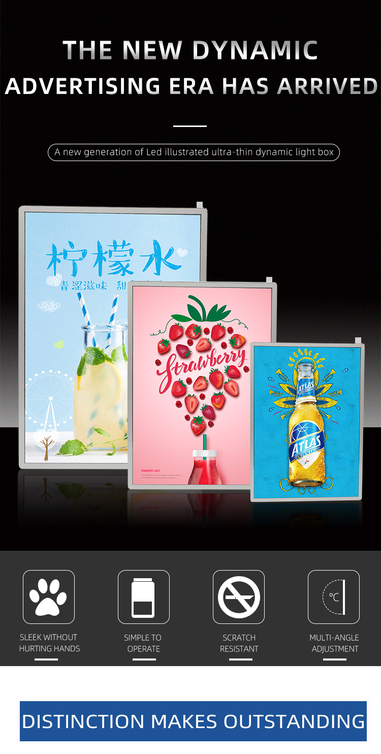 LED ILLUSTRATED ULTRA -THIN LIGHT BOX