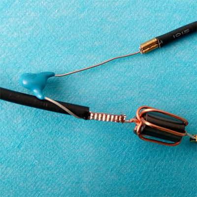线束对电子元件焊接