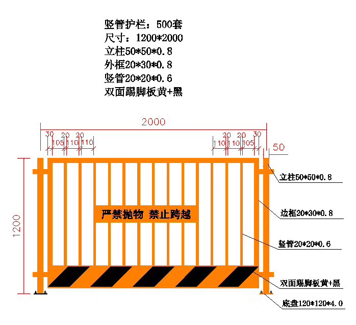 基坑护栏