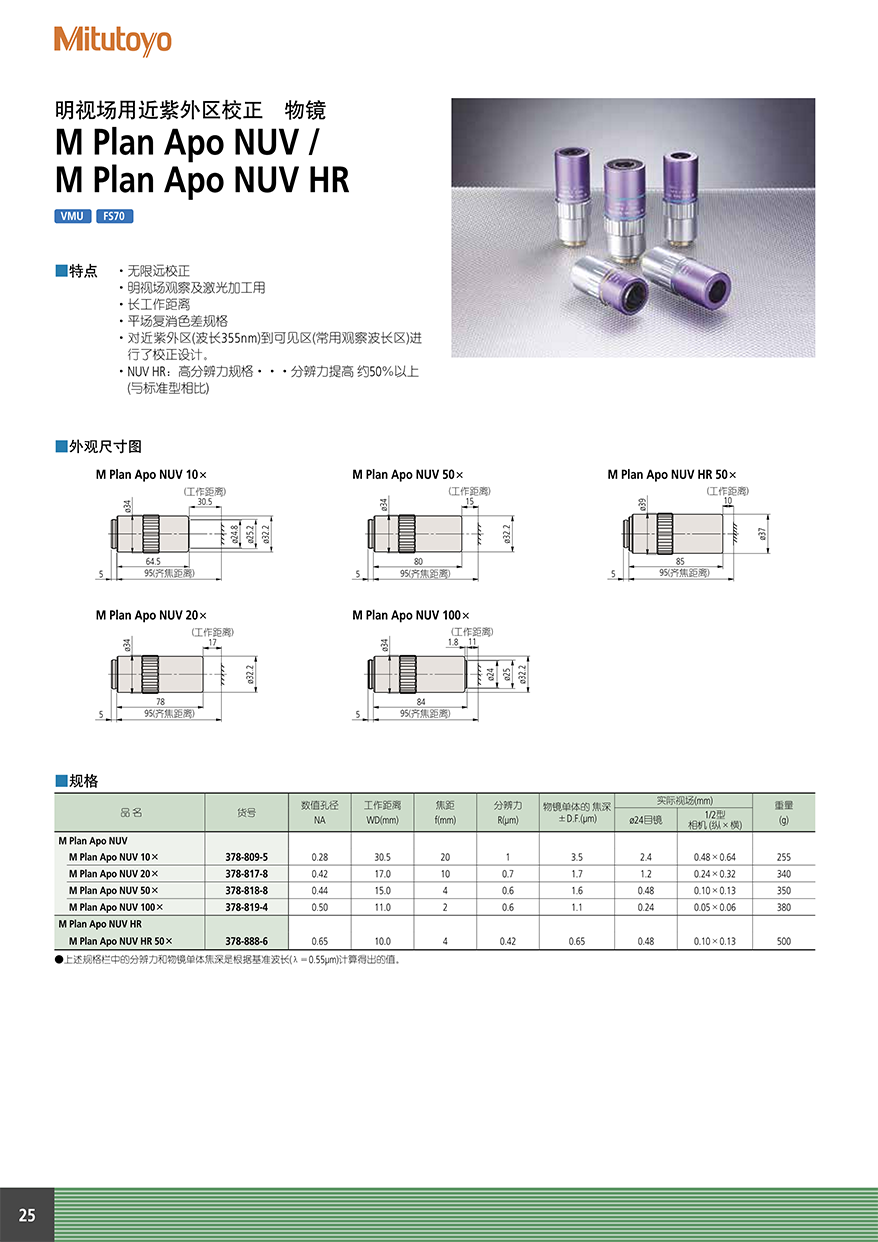 顯微鏡單元 物鏡26