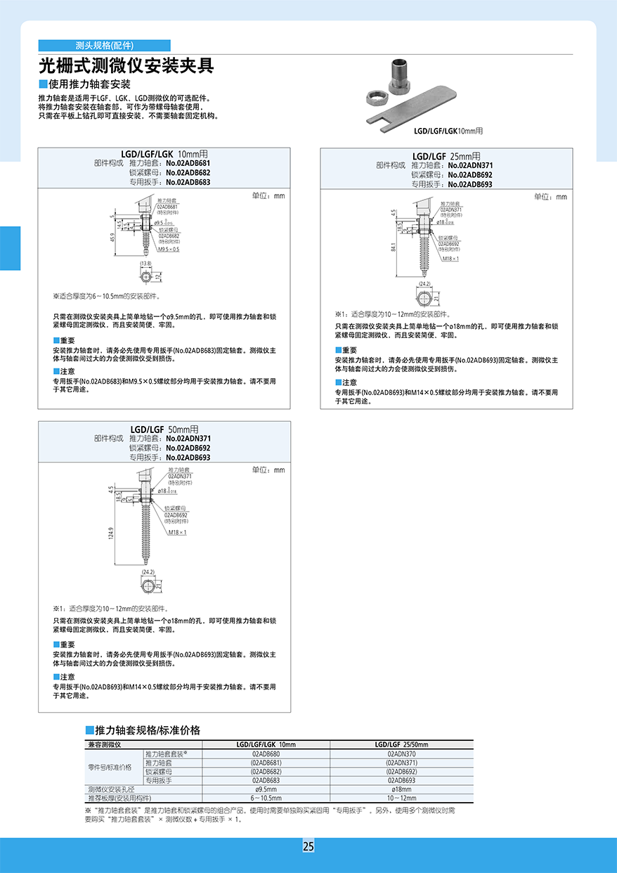 分离式数显侧微 仪 光栅式测微仪26