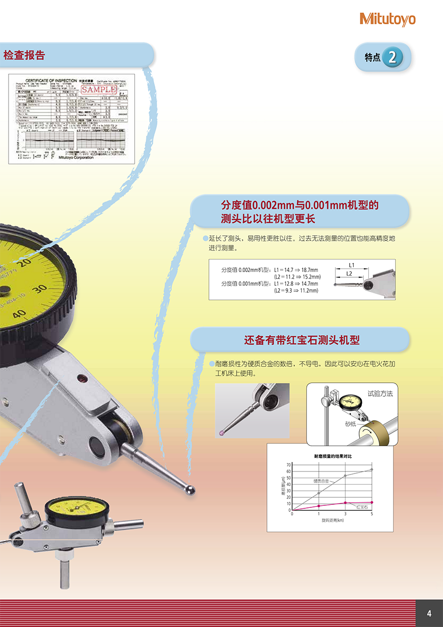 杠桿式指示表 杠桿表5