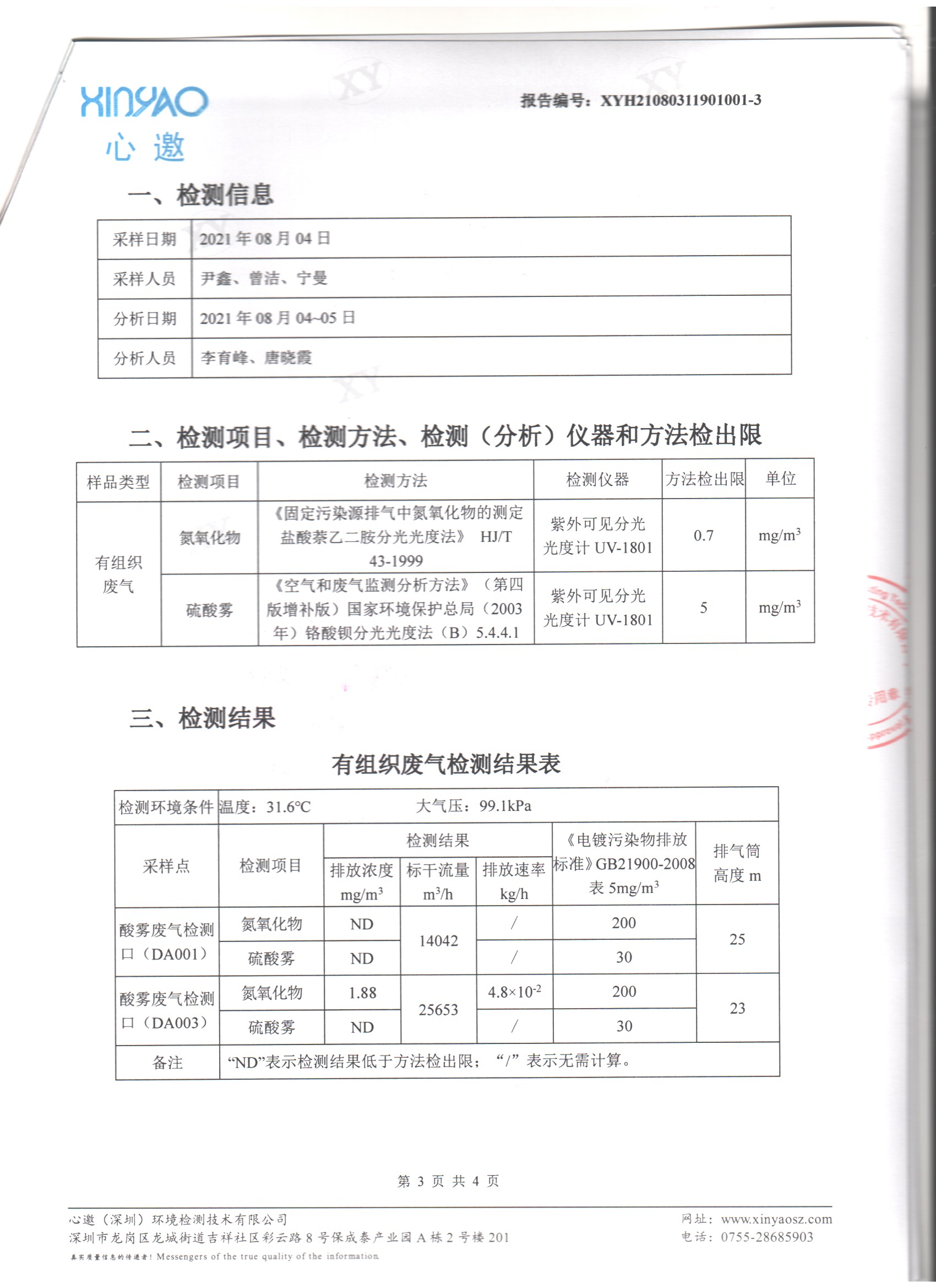 有組織廢氣