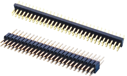 0.8*H1.2mm Pin Header Dual Row DIP