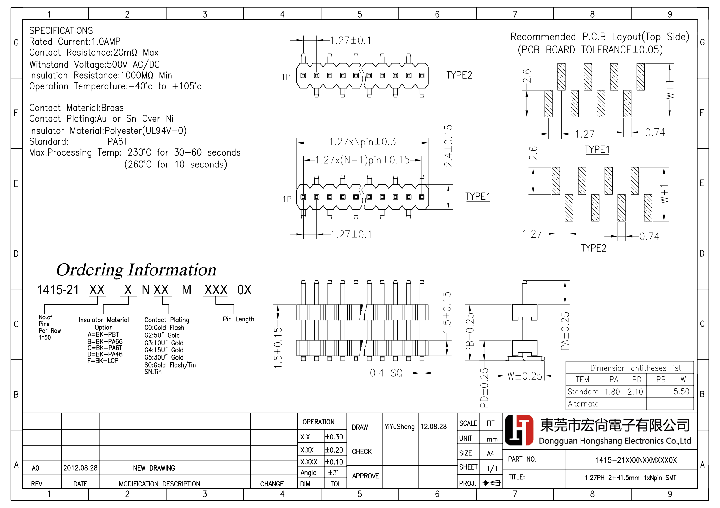 pin header