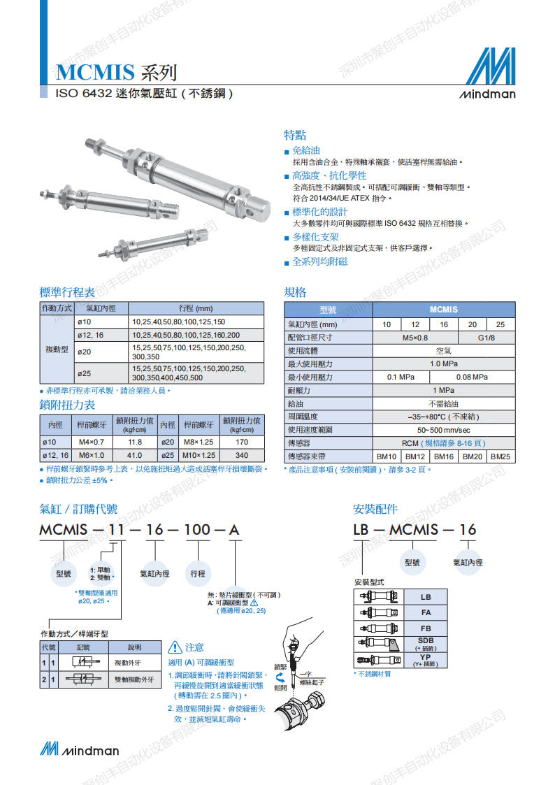 规格资料1