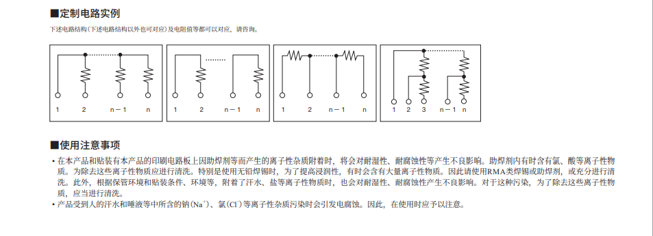 KOA網絡電阻4