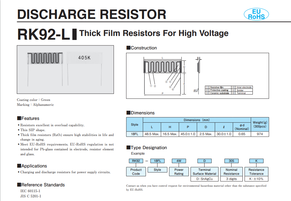 KOA plug-in resistor1