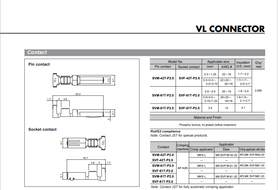 JST VLP-03V3