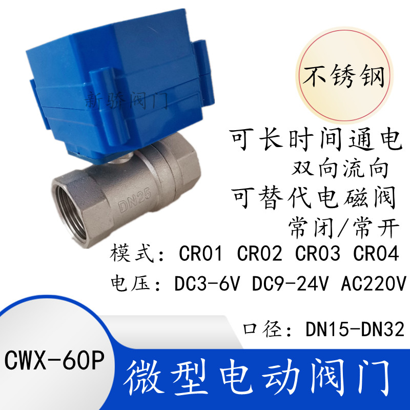 CWX-60P微型電動(dòng)閥門