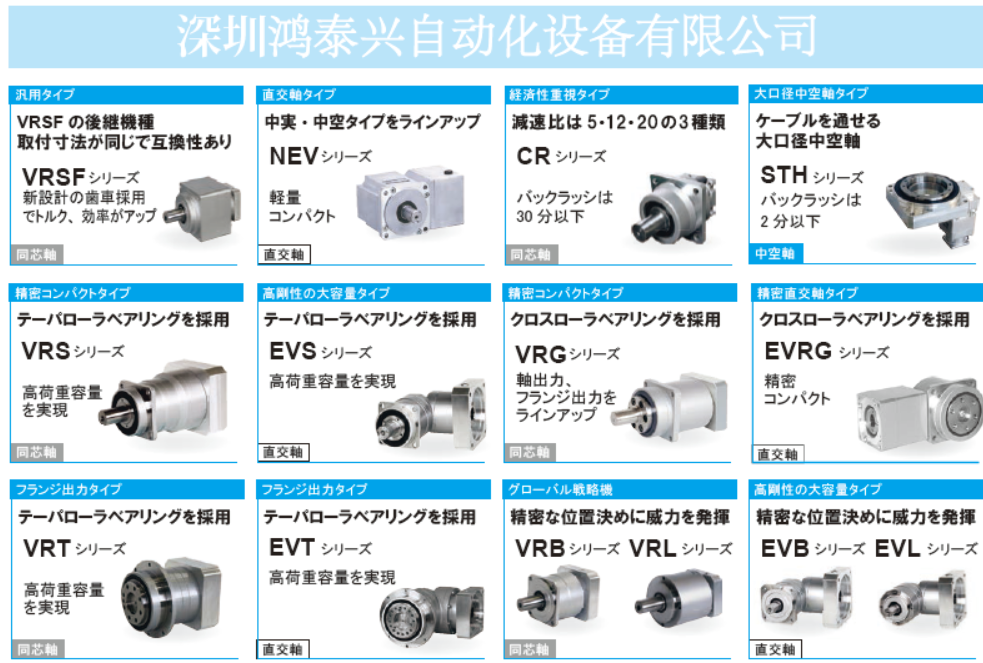 Nidec減速機(jī)