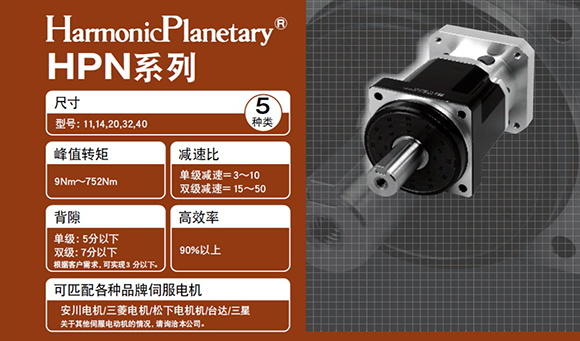 哈默納科行星減速機(jī)HPN