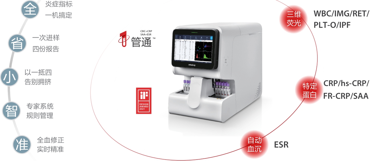 全自动血液细胞分析仪 BC-760 CS3