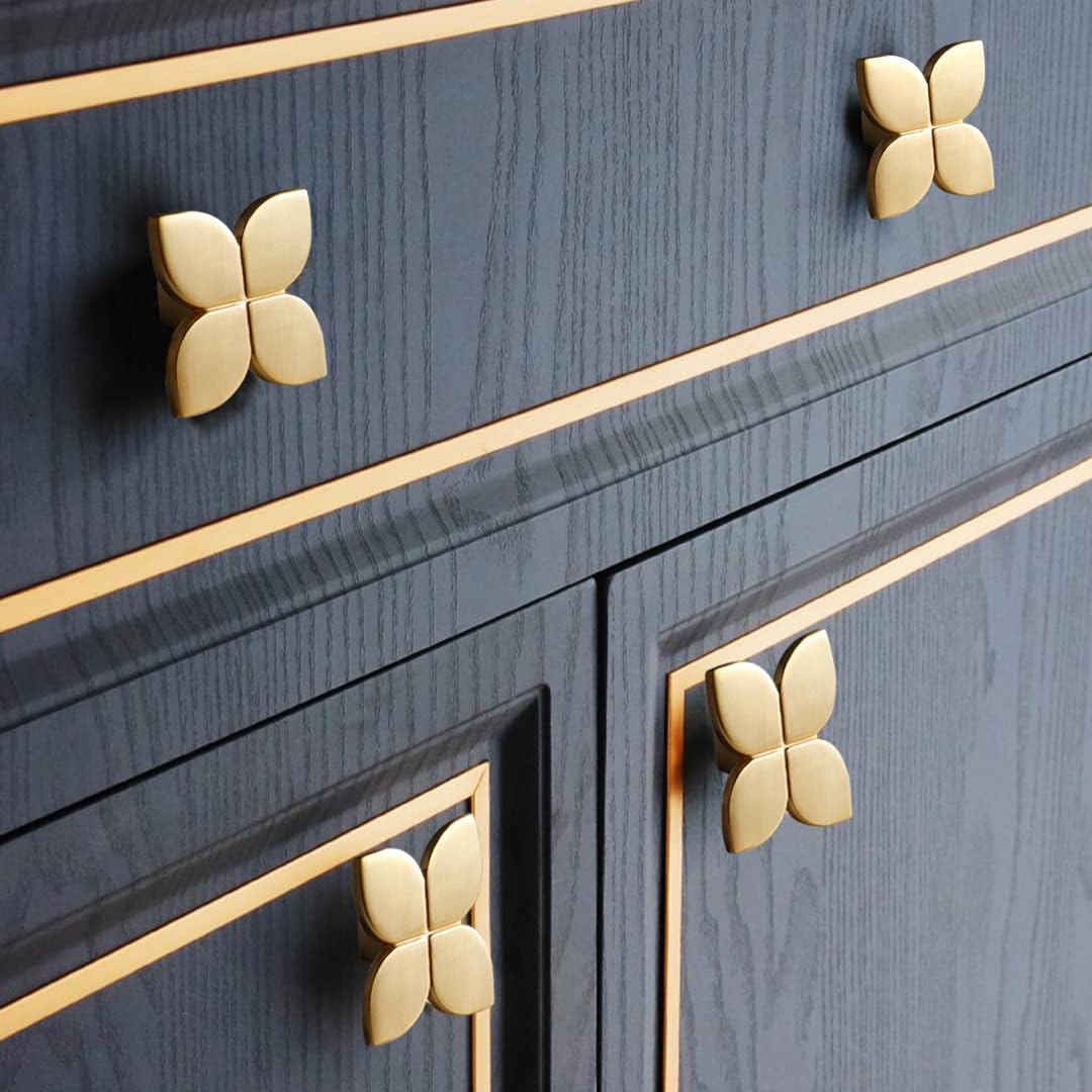 Gold Knobs for Cabinet Drawers