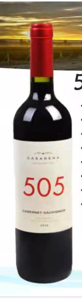 505赤霞珠干红葡萄酒1