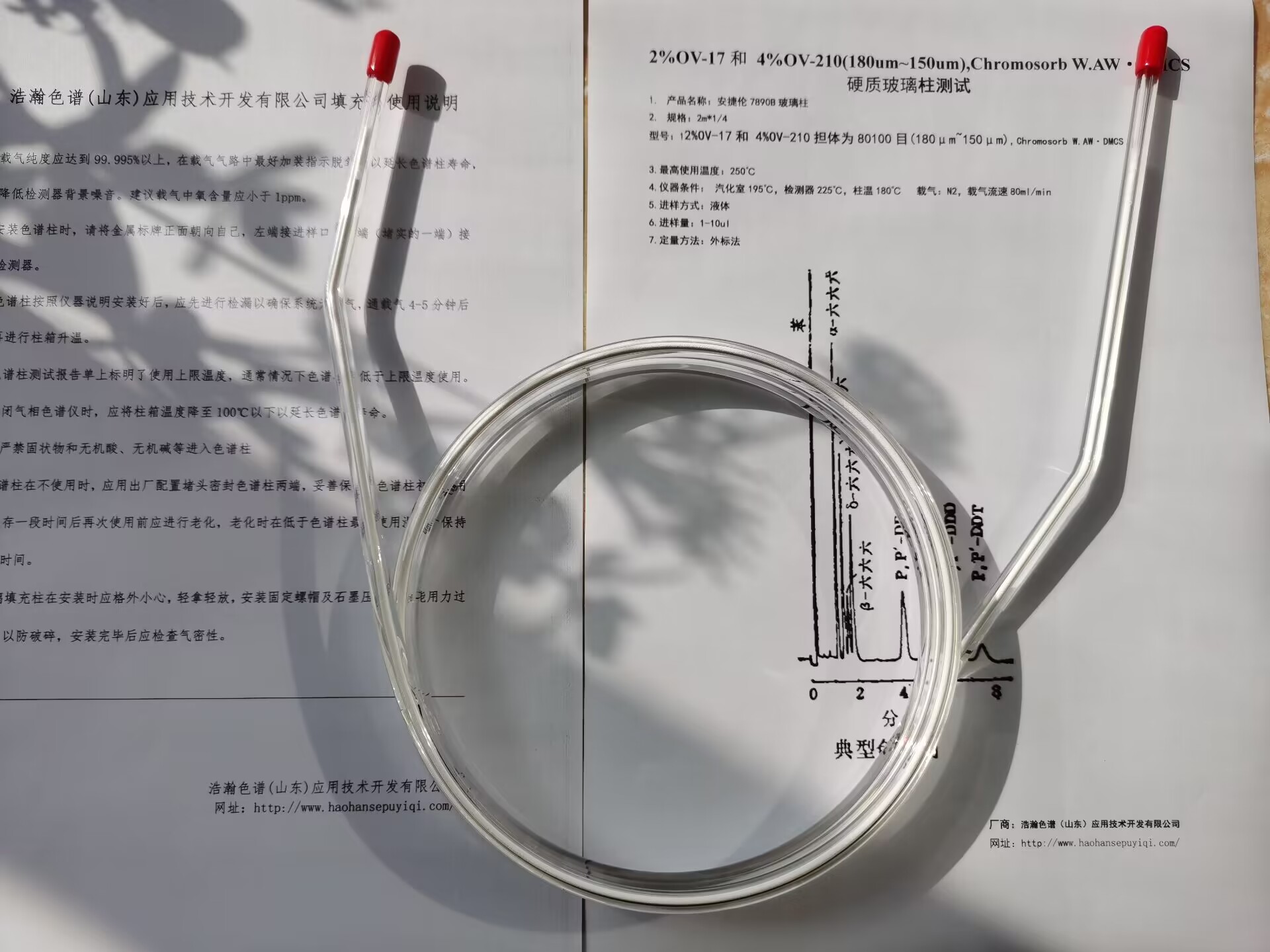 5A分子篩填充柱