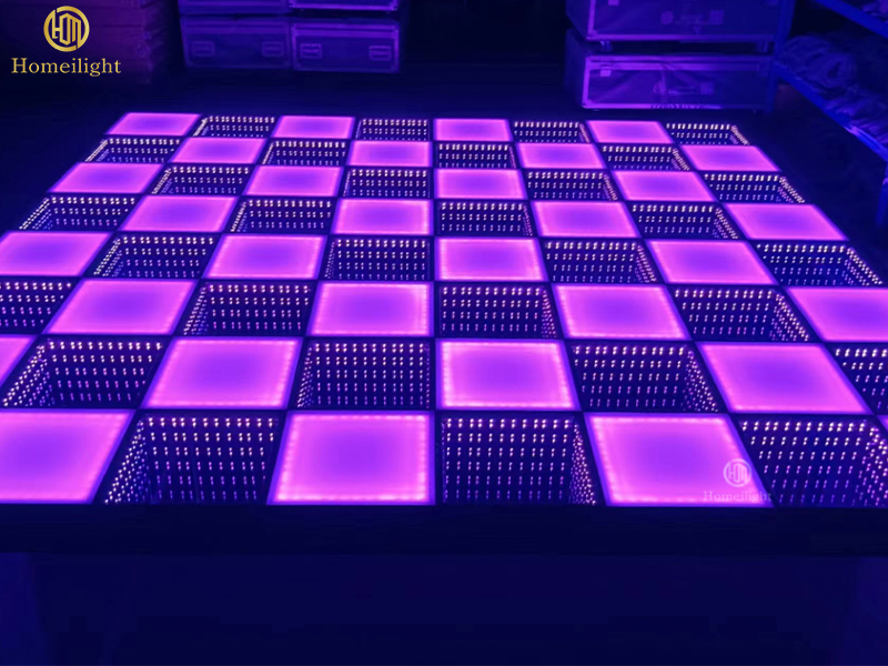 LED 3D Mirror Dance Floor