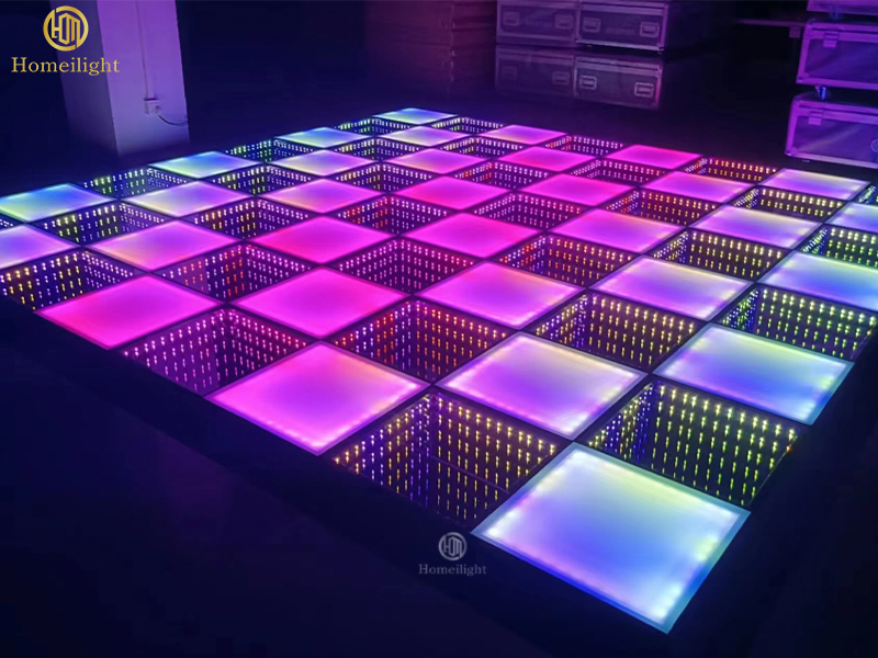 LED 3D Mirror Dance Floor