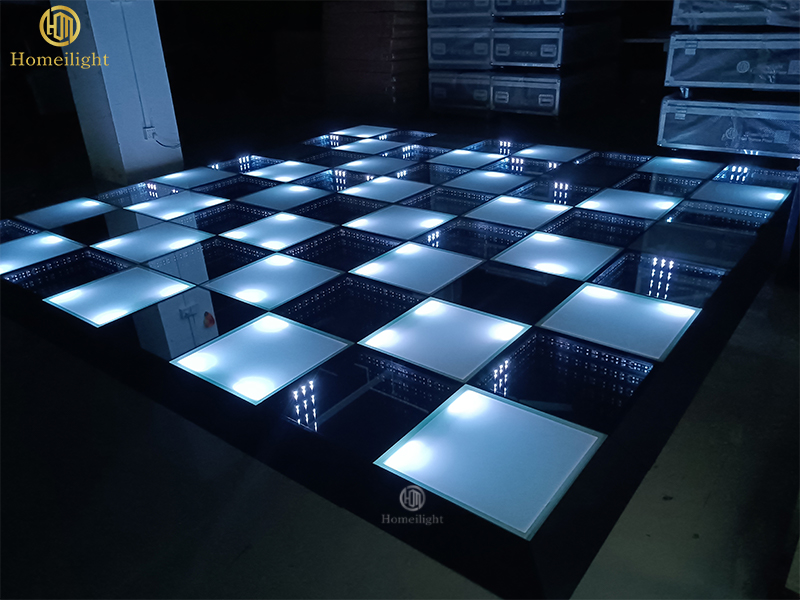 LED 3D Mirror Dance Floor